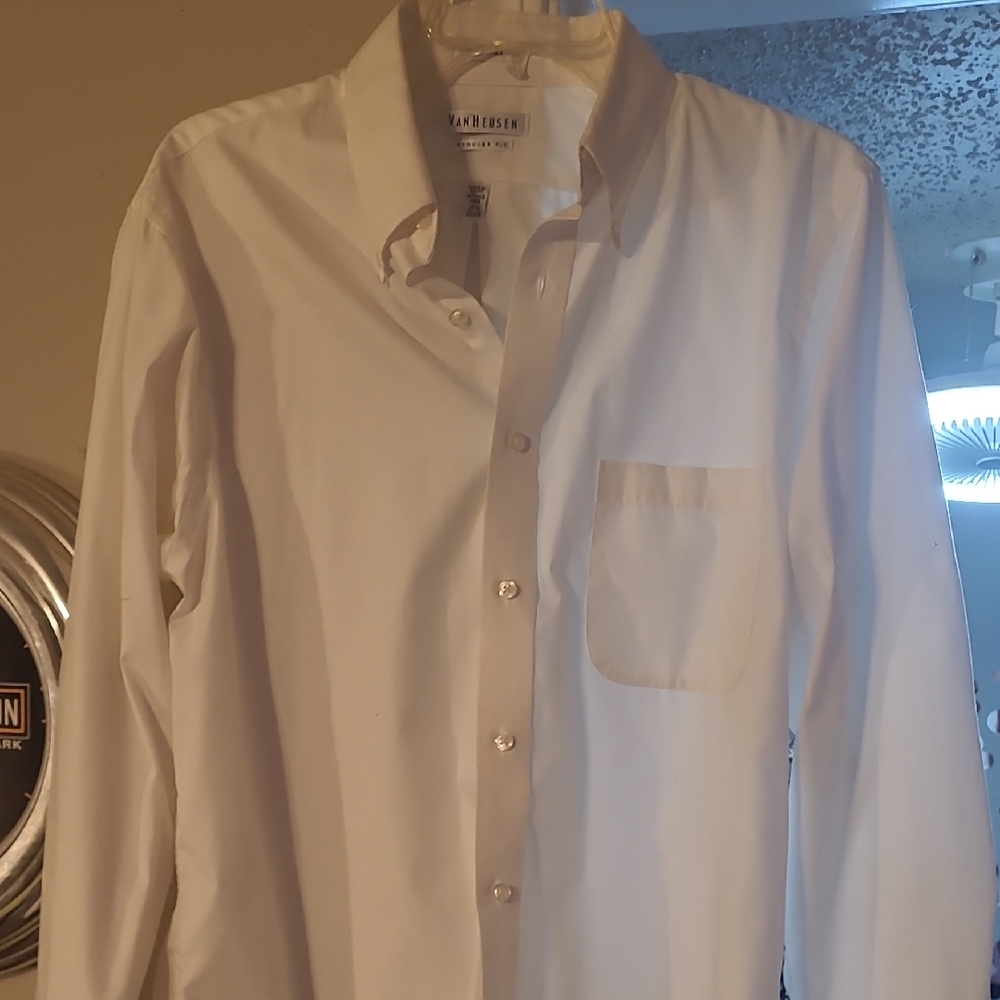 Van Heusen Classic White Dress Shirt